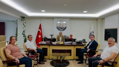 Müdür Yayla’dan ESOB Başkanı Üstün’e Ziyaret