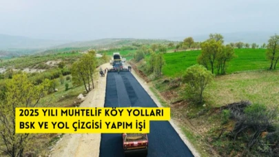 2025 YILI MUHTELİF KÖY YOLLARI BSK VE YOL ÇİZGİSİ YAPIM İŞİ