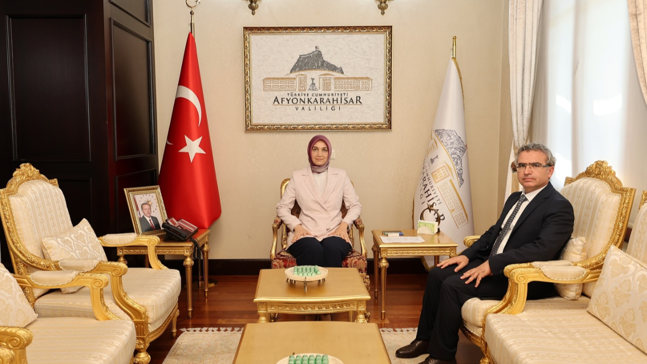 Vali Yiğitbaşı Başsavcı Karabacak'ı Makamında Ağırladı