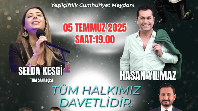 Yeşilçiftlik Belediyesi’nden Moral Festivali