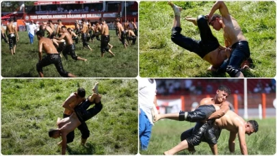 664. Tarihi Kırkpınar Yağlı Güreşleri’nde İkinci Gün Heyecanı
