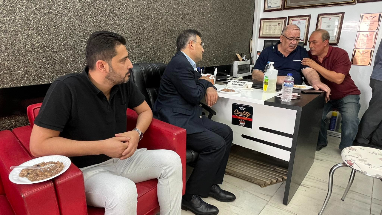 Milletvekili Hasan Arslan’dan Taziye Ziyareti