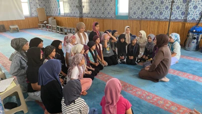 Kaymakam Gizem Bayguş’tan Kur’an Kursu Öğrencilerine Ziyaret