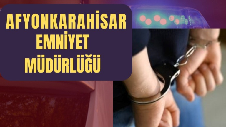 Afyonkarahisar’da 35 Dosyadan Aranan Şahıs Yakalandı