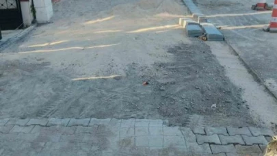 Nazmi Saatçi Mahallesi’nde Kaldırım Düzenlemesi Tamamlandı