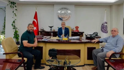 Yazar Kaplan Ve Başpınar’dan Üstün’e Ziyaret