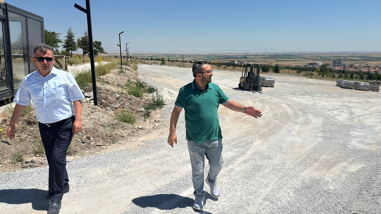 Başkan Koyuncu, Millet Bahçesi’ndeki Çalışmaları Yerinde İnceledi