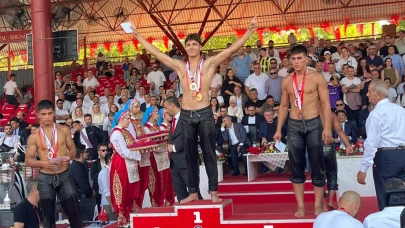 Afyonlu Genç Pehlivan Kırkpınar’da Türkiye Şampiyonu Oldu