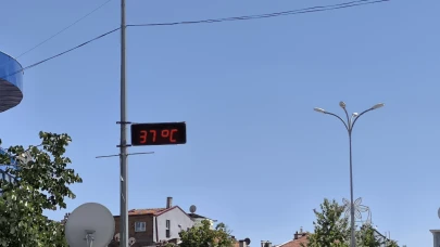 Afyon’un O İlçerinde Termometreler 37 Dereceyi Gösterdi