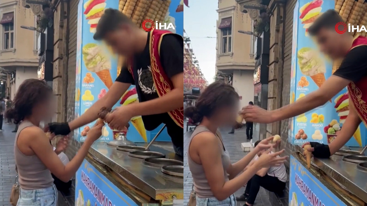 Külah Oyunuyla Kadını Taciz Etti: Dondurmacı Mühürlendi