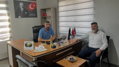 Başkan Uygur’dan Kozluca Köyü Muhtarı Akpınar’a Ziyaret