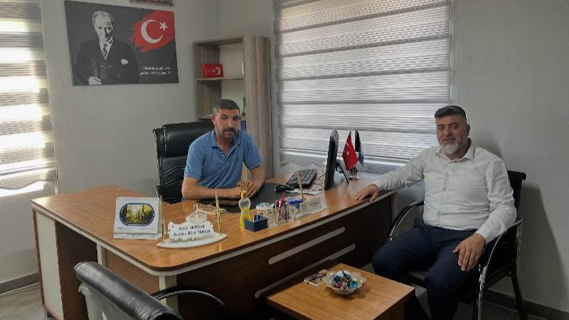 Başkan Uygur’dan Kozluca Köyü Muhtarı Akpınar’a Ziyaret