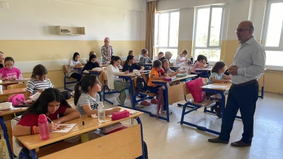Müftü İmamoğlu Yaz Kur’an Kursu Çalışmalarını Denetledi