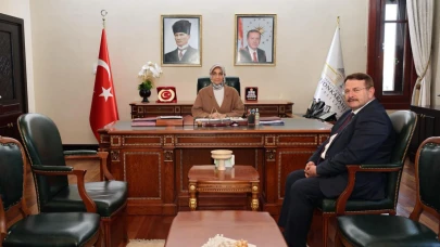 Müdür Fidan’dan Vali Yiğitbaşı’na Veda Ziyareti