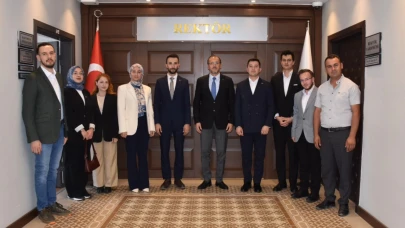 AK Parti İl Gençlik Kolları’ndan Rektör Okumuş’a Ziyaret