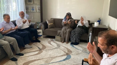 Şehit Polis Memuru Mehmet Dama'nın Ailesine Anlamlı Ziyaret