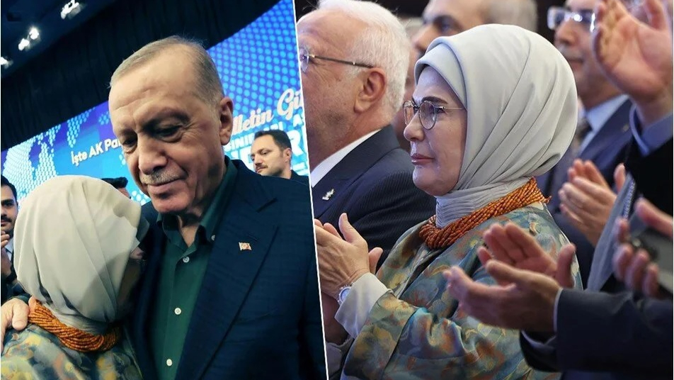 Cumhurbaşkanı Erdoğan’ın Konuşmasında Emine Erdoğan Gözyaşlarına Hakim Olamadı