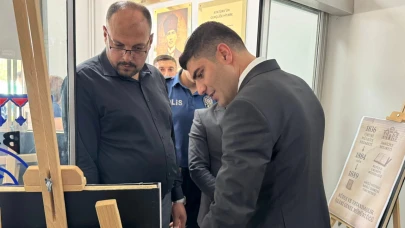 Kaymakam Öztürk ve Başkan Bodur’dan Nüfus Sergisine Ziyaret