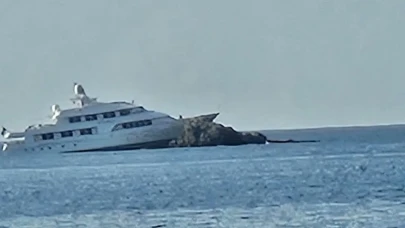 Bodrum’da Motoryat Kayalıklara Çarptı: Kurtarma Çalışması Başlatıldı