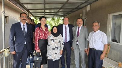 Bolvadin Protokolü’nden Şehit Ailesine Ziyaret
