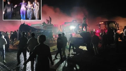 Bolu’da Alevli Gece: 12 Yapı Küle Döndü