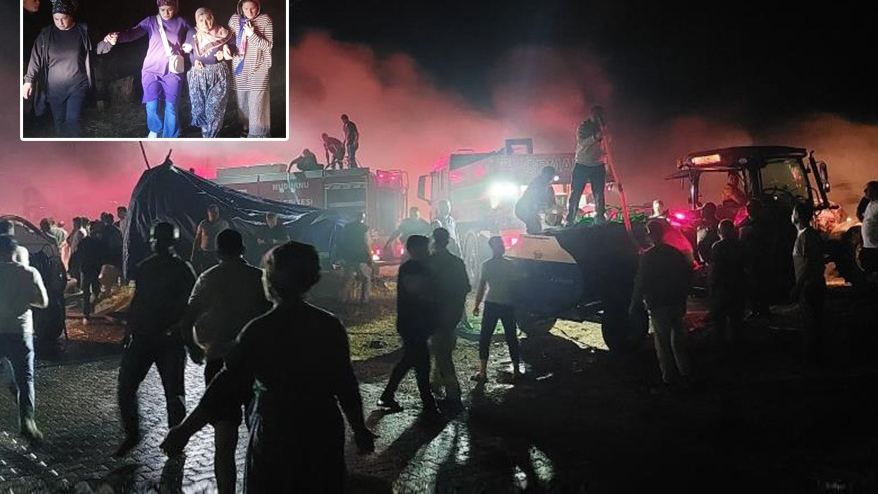 Bolu’da Alevli Gece: 12 Yapı Küle Döndü
