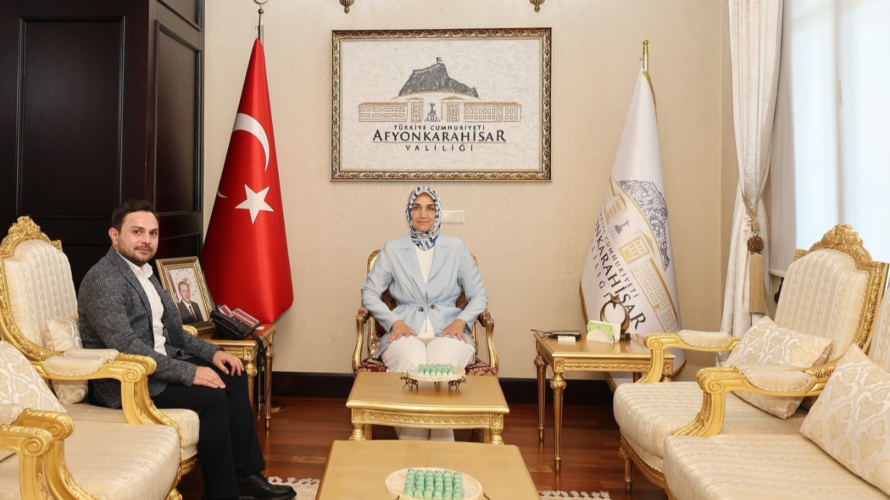 Vali Yiğitbaşı, DMM Uzmanı Kutlu’yu Kabul Etti