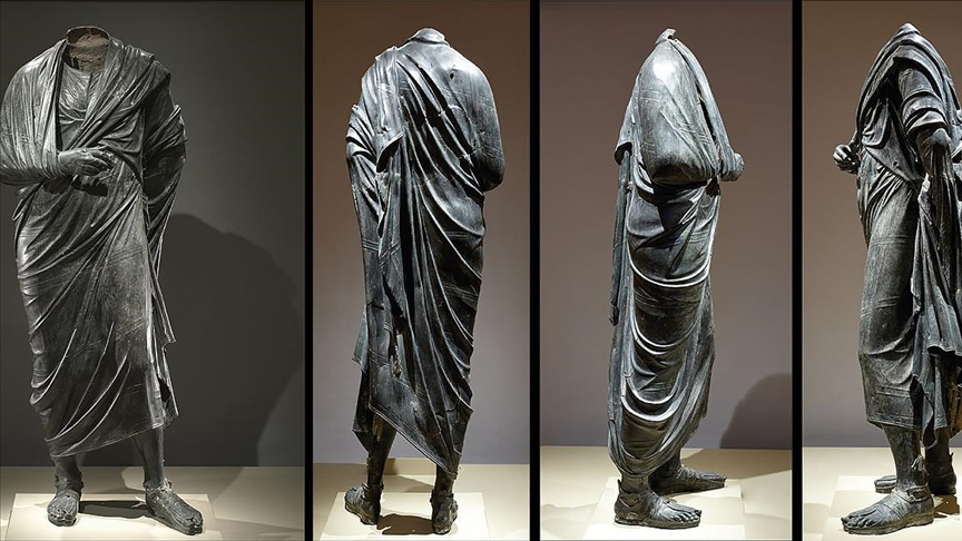 Roma İmparatoru Marcus Aurelius'un heykeli 65 yıl sonra ait olduğu topraklara geliyor