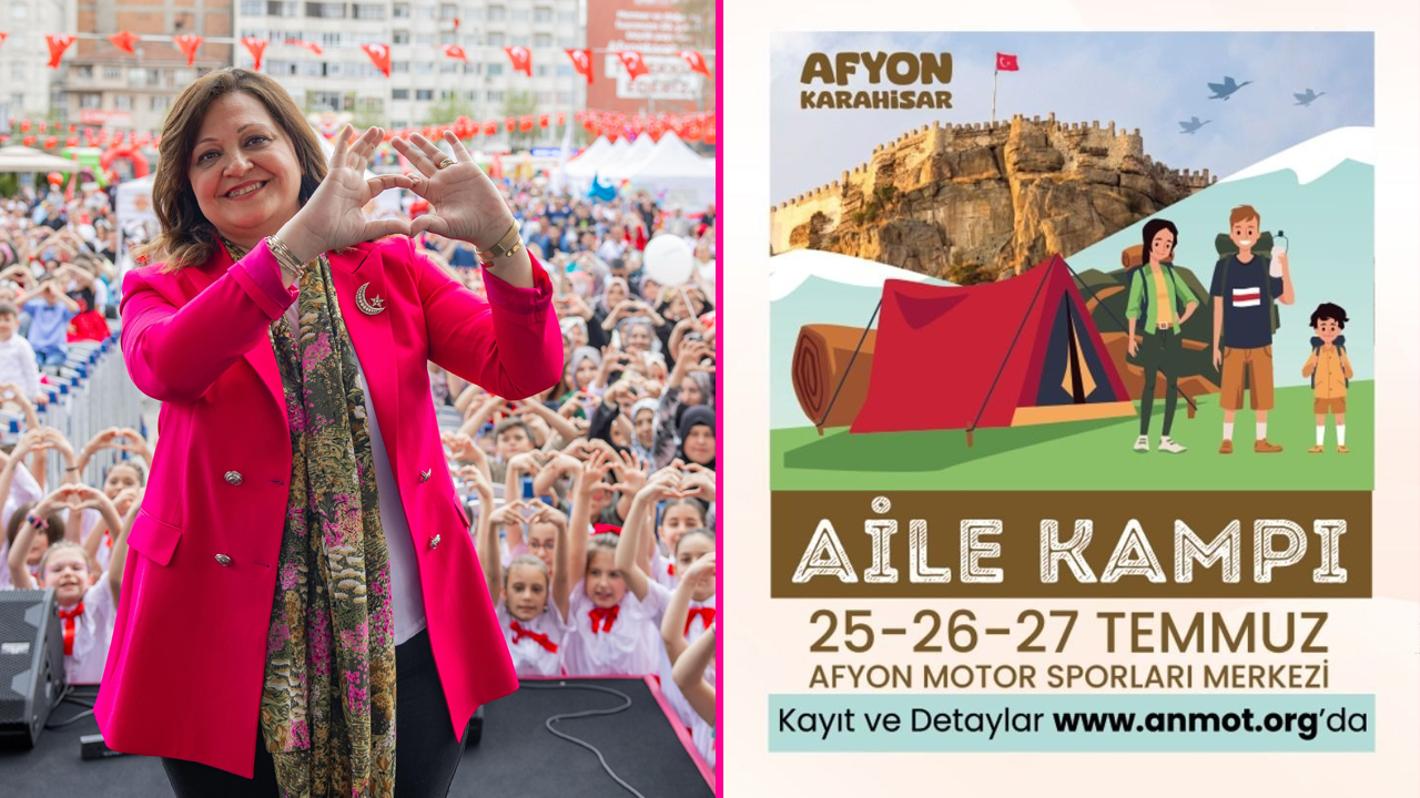 Afyonkarahisar Belediyesi’nden 2025 Aile Yılı’na Özel Aile Kampı