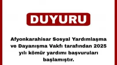 Afyonkarahisar’da Kömür Yardımı Nasıl Alınır?