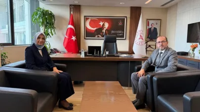 Vali  Yiğitbaşı'ndan Bakan Yardımcısı Okumuş'a Ziyaret