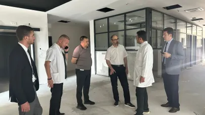 İl Sağlık Müdürlüğünden Üniversite Hastanesine Ziyaret
