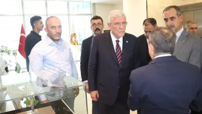 İYİ Parti Genel Başkanı Müsavat Dervişoğlu’ndan ATSO’ya Ziyaret
