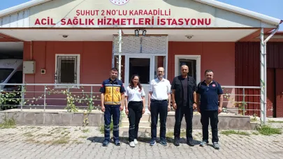 İl Sağlık Müdürü Dr. Öztürk’ten Karaadilli’ye Ziyaret