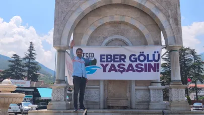 Çay Vişne Festivalinde Eber Gölü Yaşasın Çağrısı