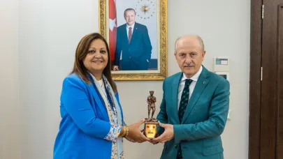 Başkan Köksal’dan Bakan Yardımcısı Suver’e Ziyaret
