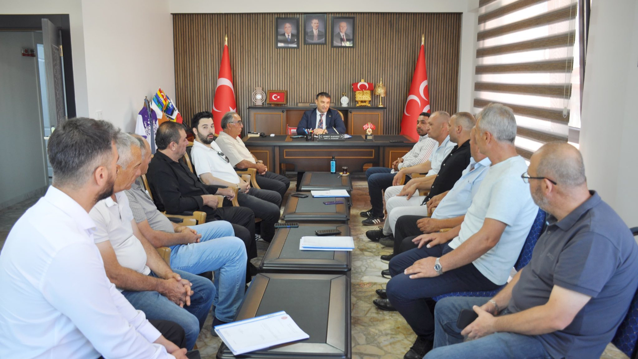 MHP Afyonkarahisar'da Üç İlçeye Yeni İlçe Başkanı Atandı