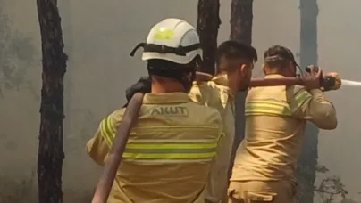 Afyon Orman Yangında Şehit Olan Ekibin Son Görüntüsü Ortaya Çıktı