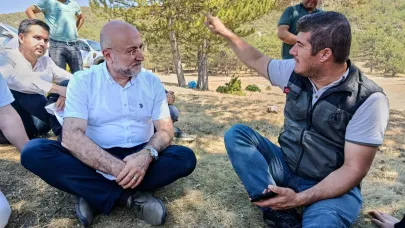 AK Parti Teşkilatı Yangın Bölgesinde