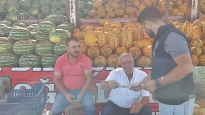 Sinanpaşa’da Emniyetten Pazaryerinde Farkındalık Etkinliği