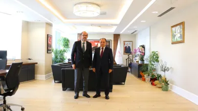 Rektör Karakaş’tan Bakan Yardımcısı Okumuş’a Hayırlı Olsun Ziyareti