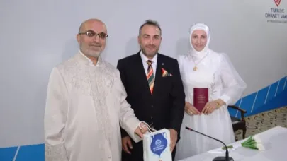 İl Müftüsü İmamoğlu, Müftülük Personelinin Nikahını Kıydı