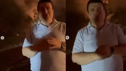 CHP Bursa Milletvekili Hasan Öztürk; "03 plakalı bir araç yangın başlatmak istedi"