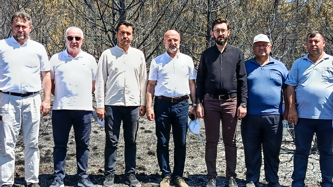 Başkan Şahin’in Koordinesinde AK Parti Teşkilatından Yangına Tam Destek