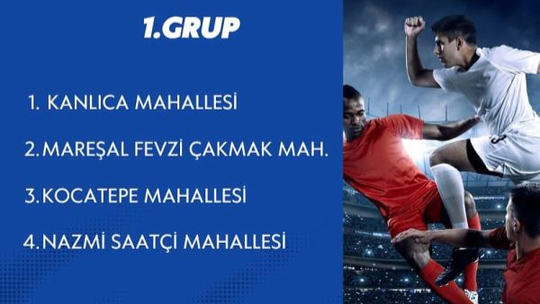 Afyon Muhtarlar Derneği Turnuvasında 1. Grup Belli Oldu