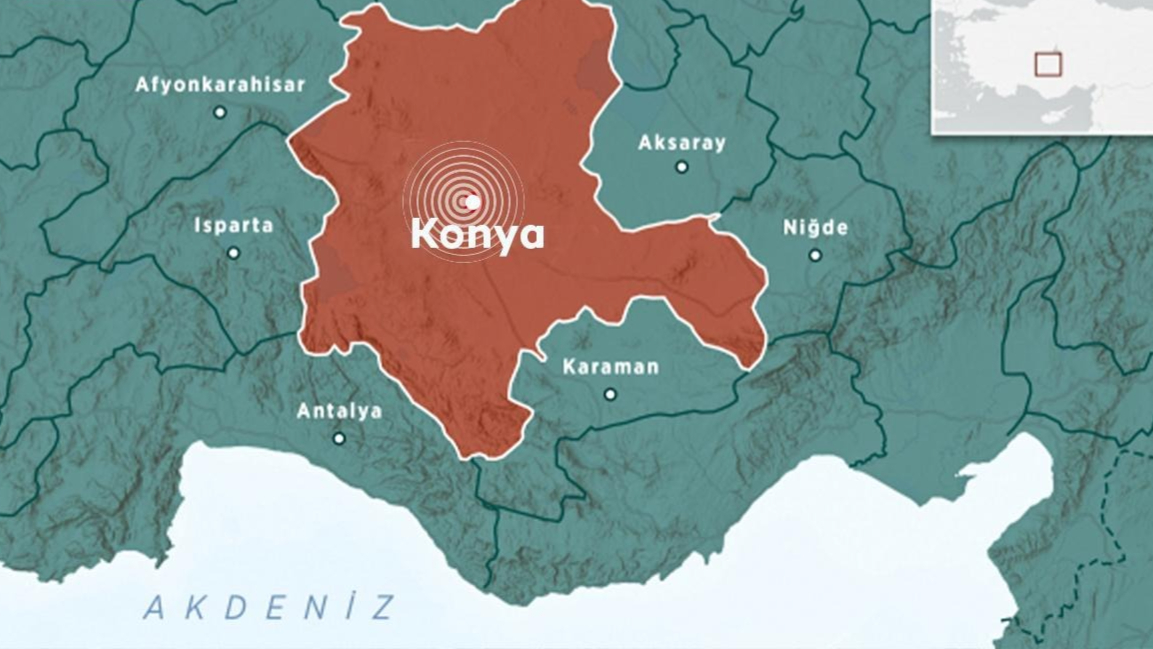 Konya’da 4.3 Büyüklüğünde Deprem! AFAD ve Bakan Yerlikaya’dan Açıklama