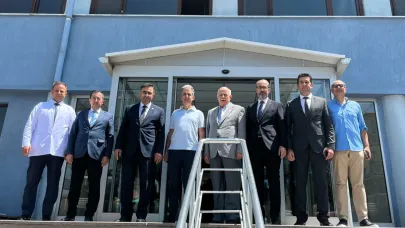 İl Sağlık Müdürü Dr. Hakkı Öztürk’e Hayırlı Olsun Ziyareti