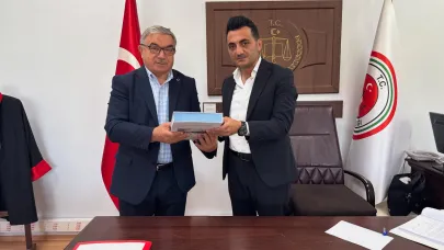 Başkan Özaşkın’dan Başsavcı Eroğlu’na Hayırlı Olsun Ziyareti