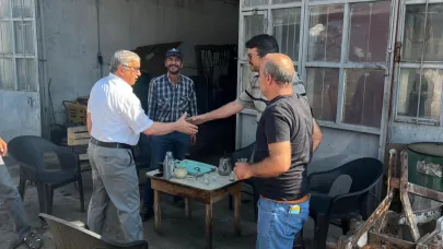 Başkan Özaşkın Sanayi Esnafıyla Buluştu