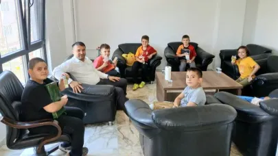 Kur’an Sevincini Başkan Kahveci ile Paylaştılar